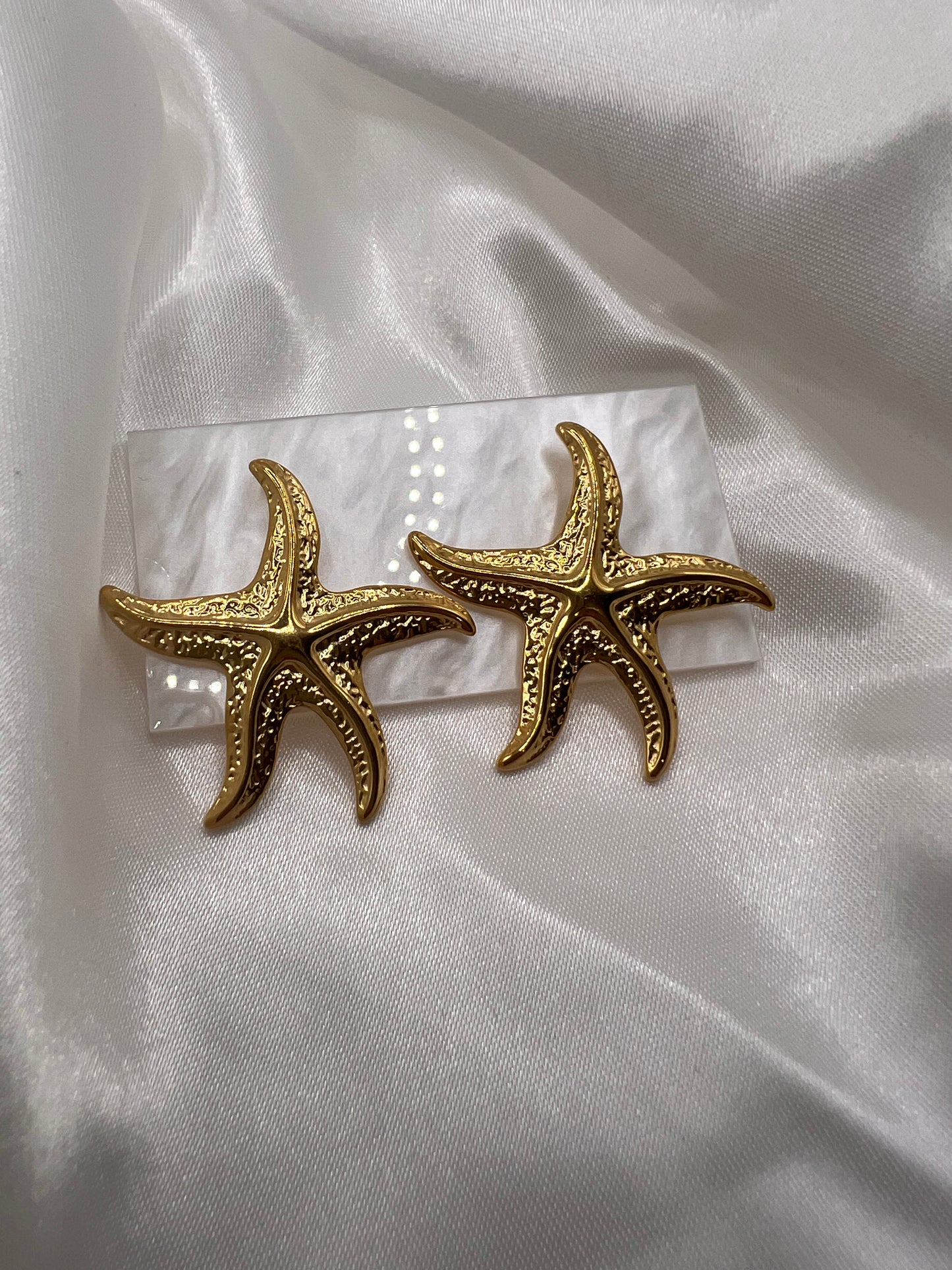 Boucle d’oreille étoile de mer