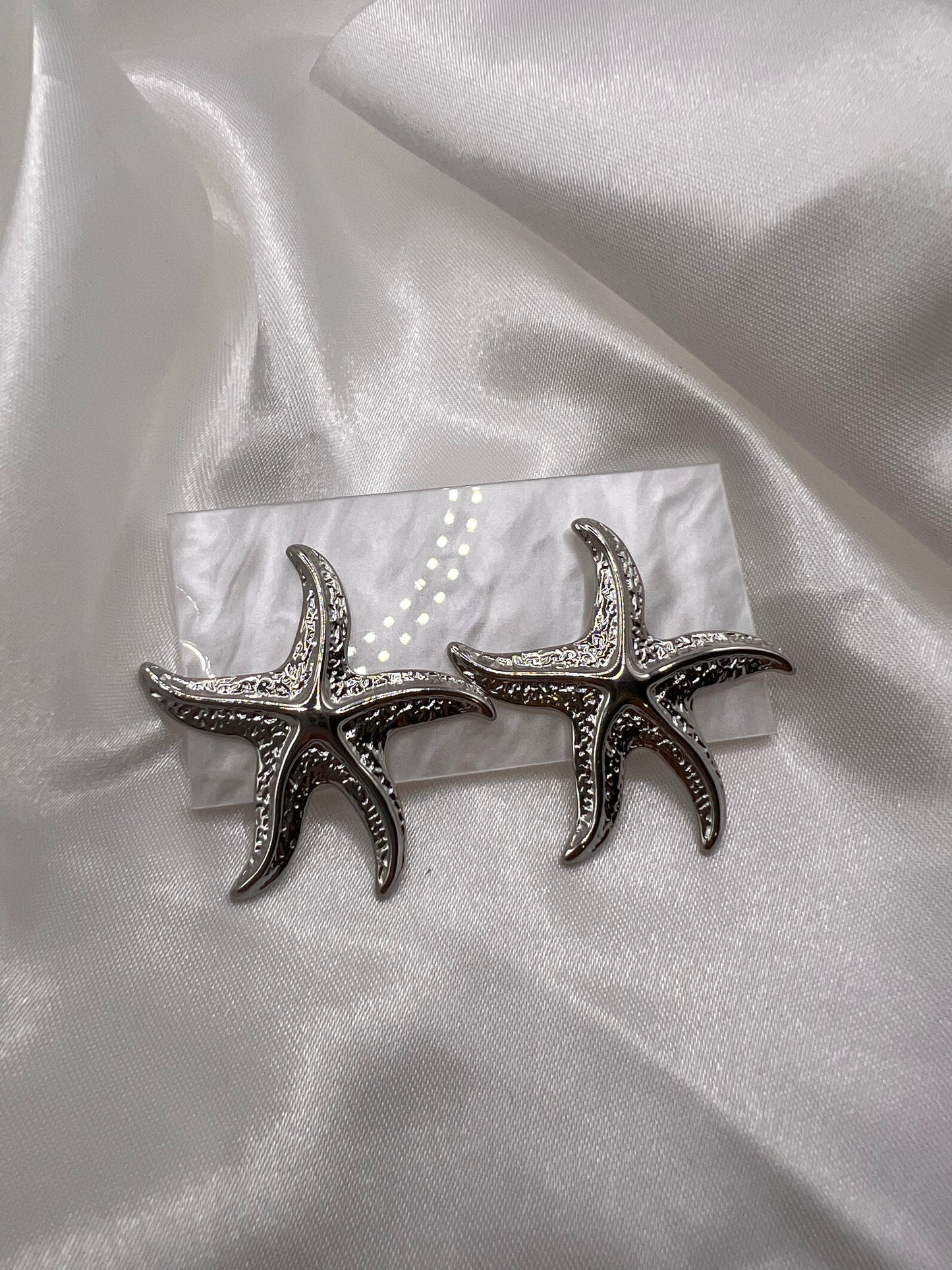Boucle d’oreille étoile de mer
