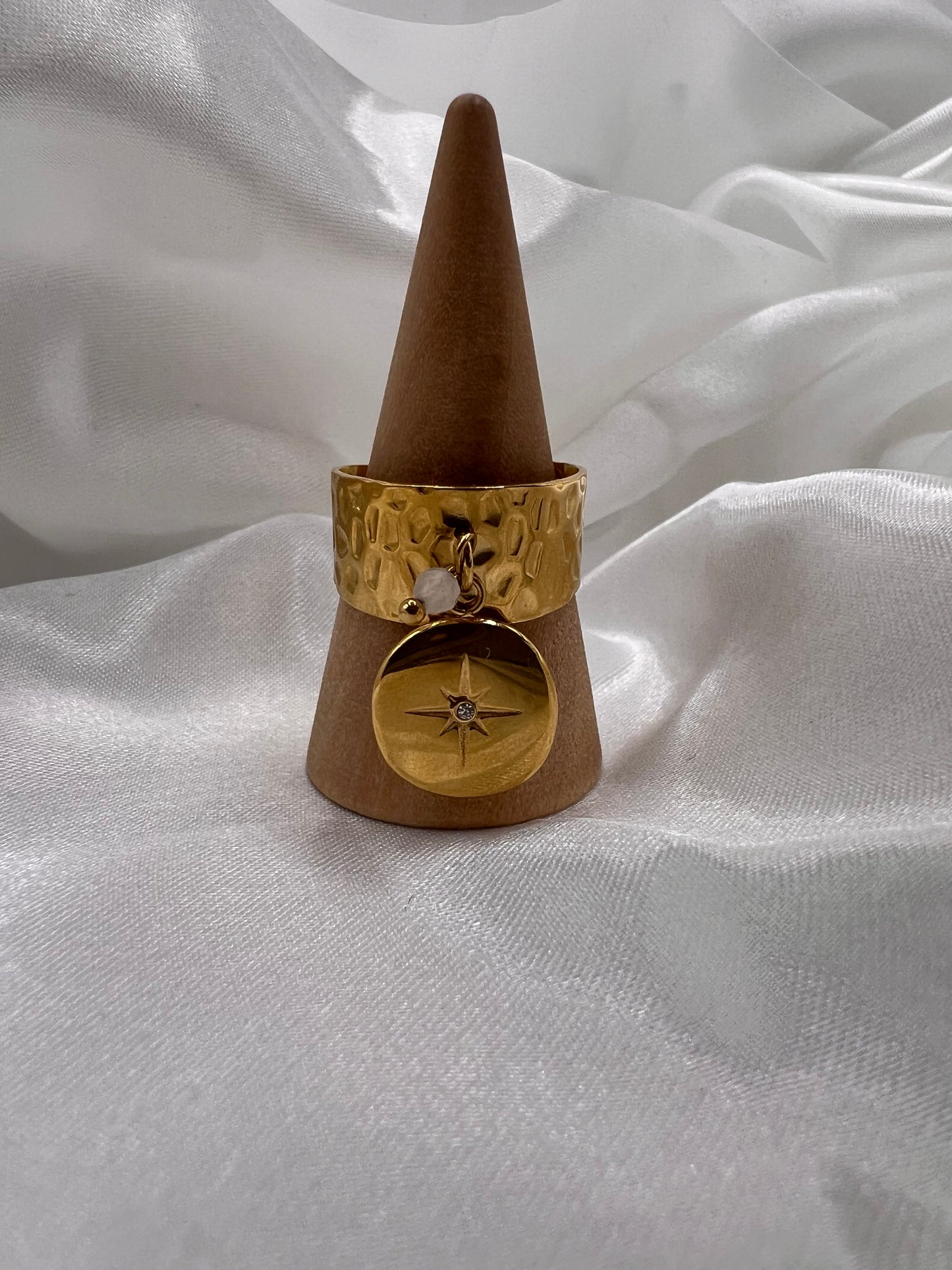 Bague breloque étoile