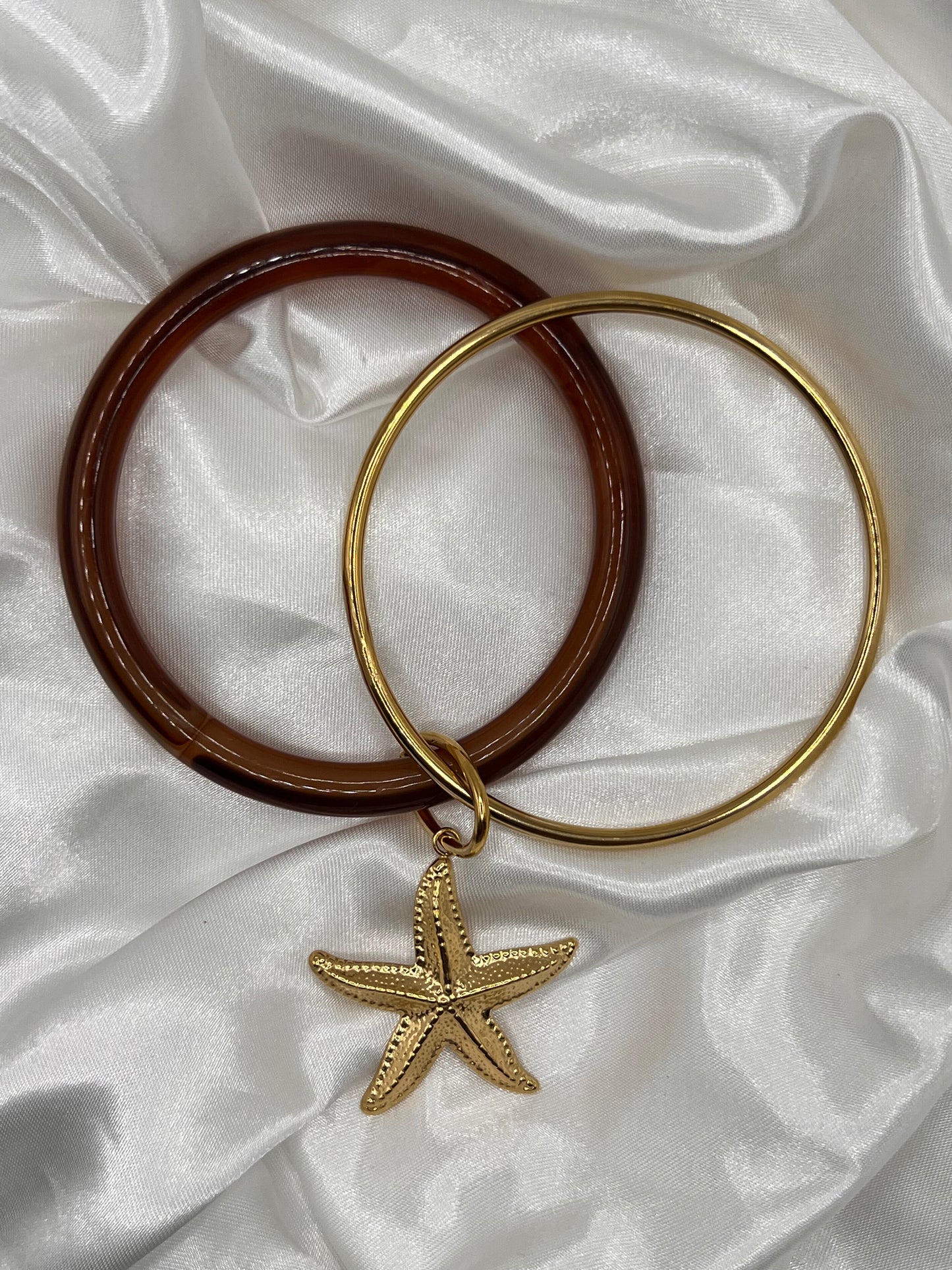 Jonc étoile de mer marron
